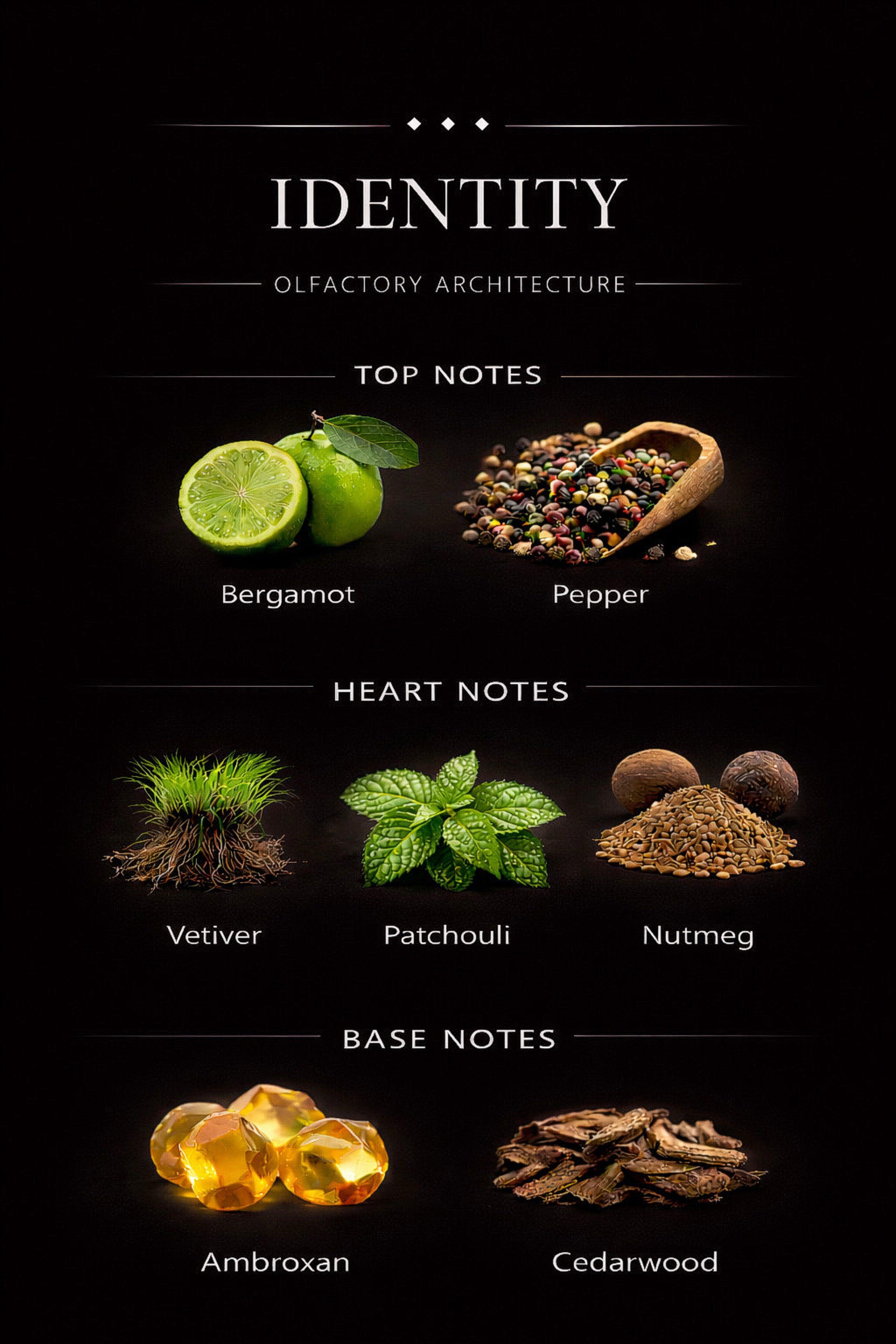 Rerac Identity - Fresh & Woody Fragrance For Men
