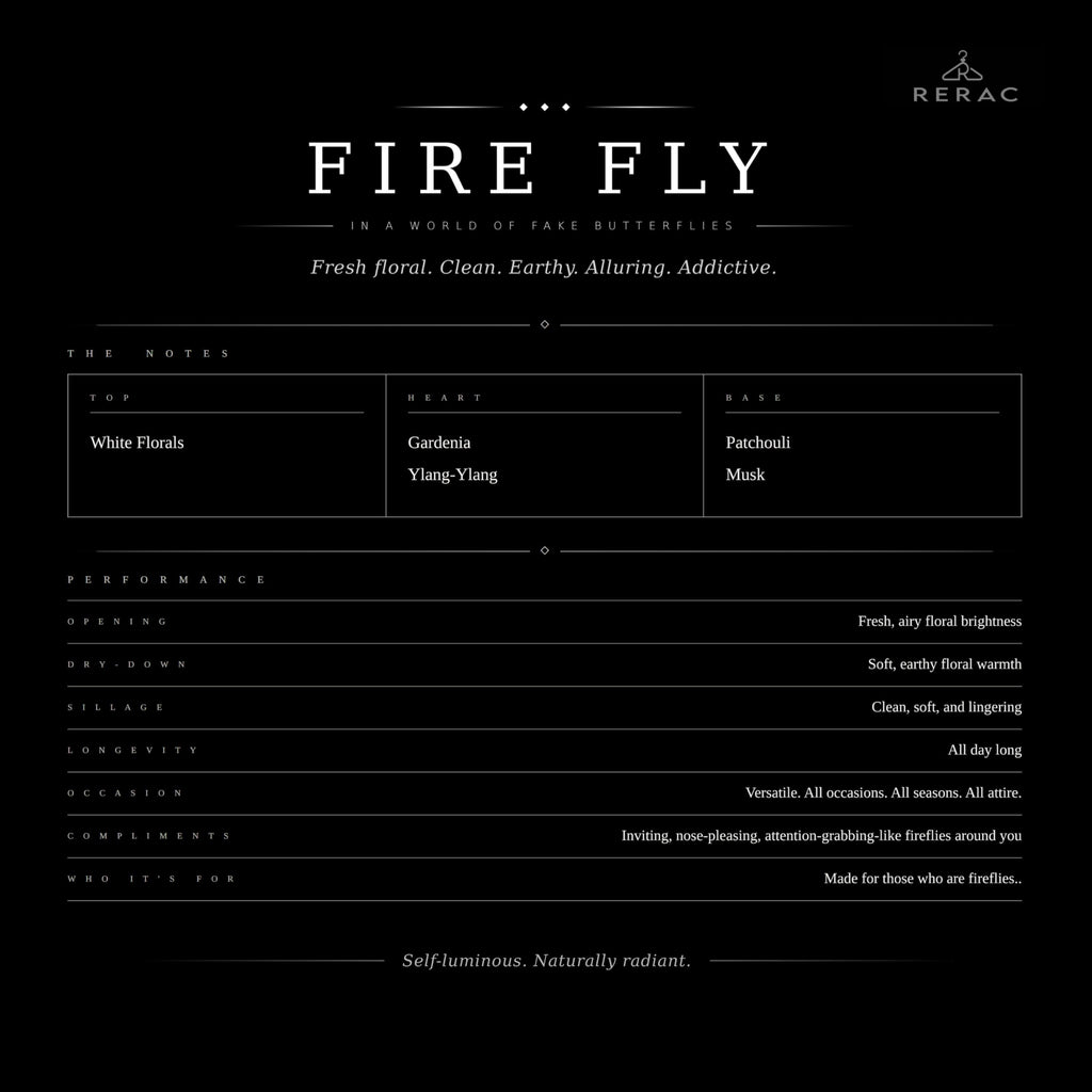 Rerac Fire Fly - Fresh & Floral Fragrance For Women